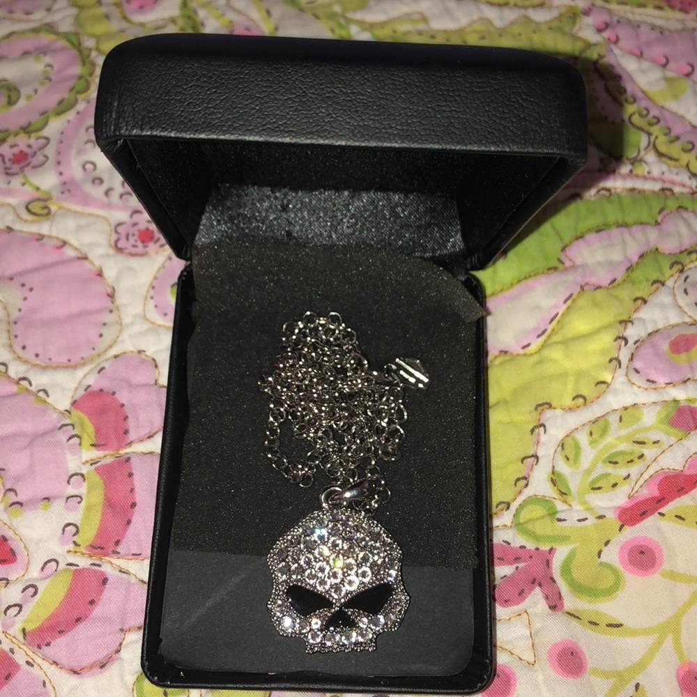 Harley-Davidson Skull Necklace